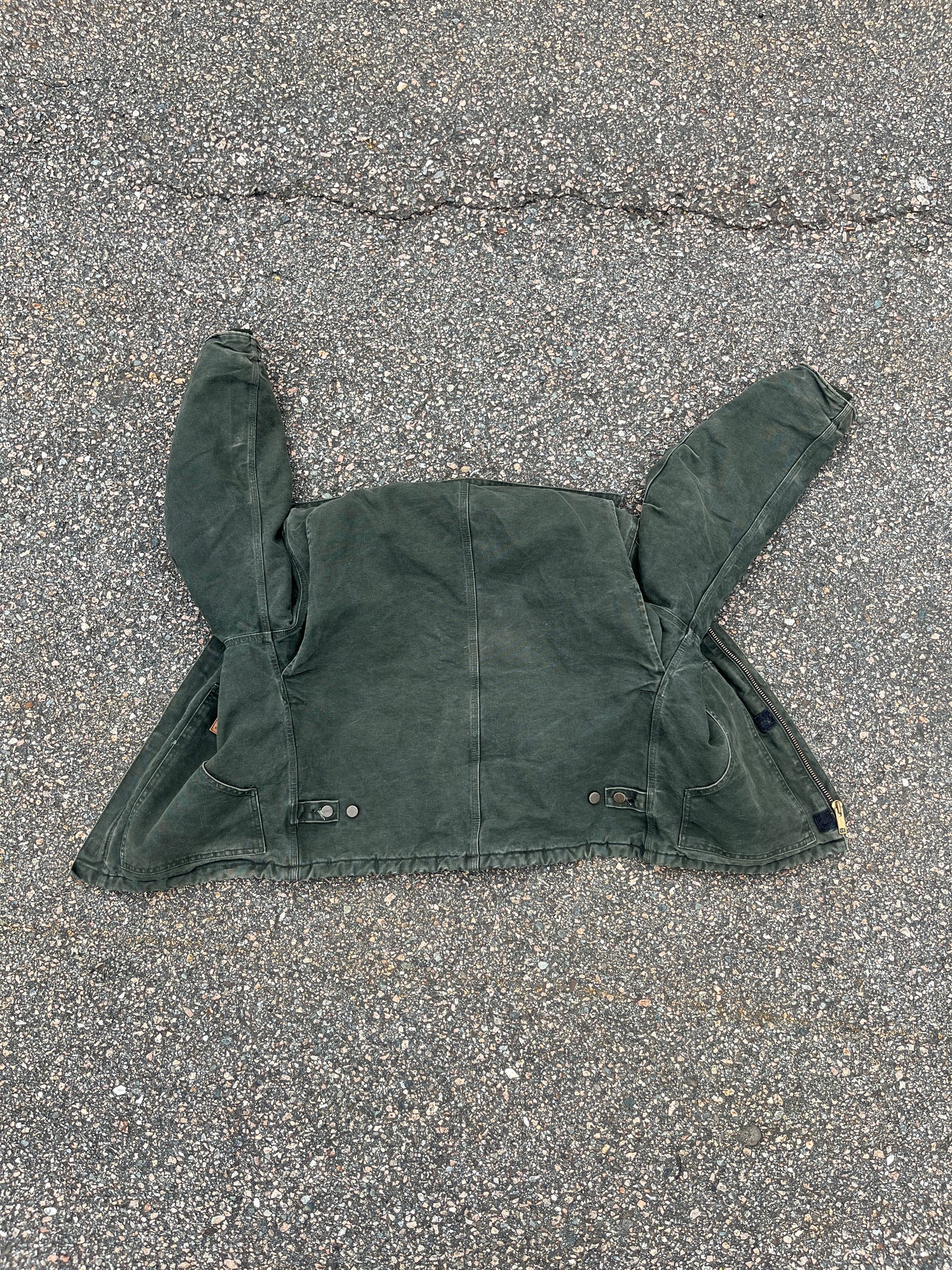 Faded Olive Green Carhartt Arctic Jacket - Medium