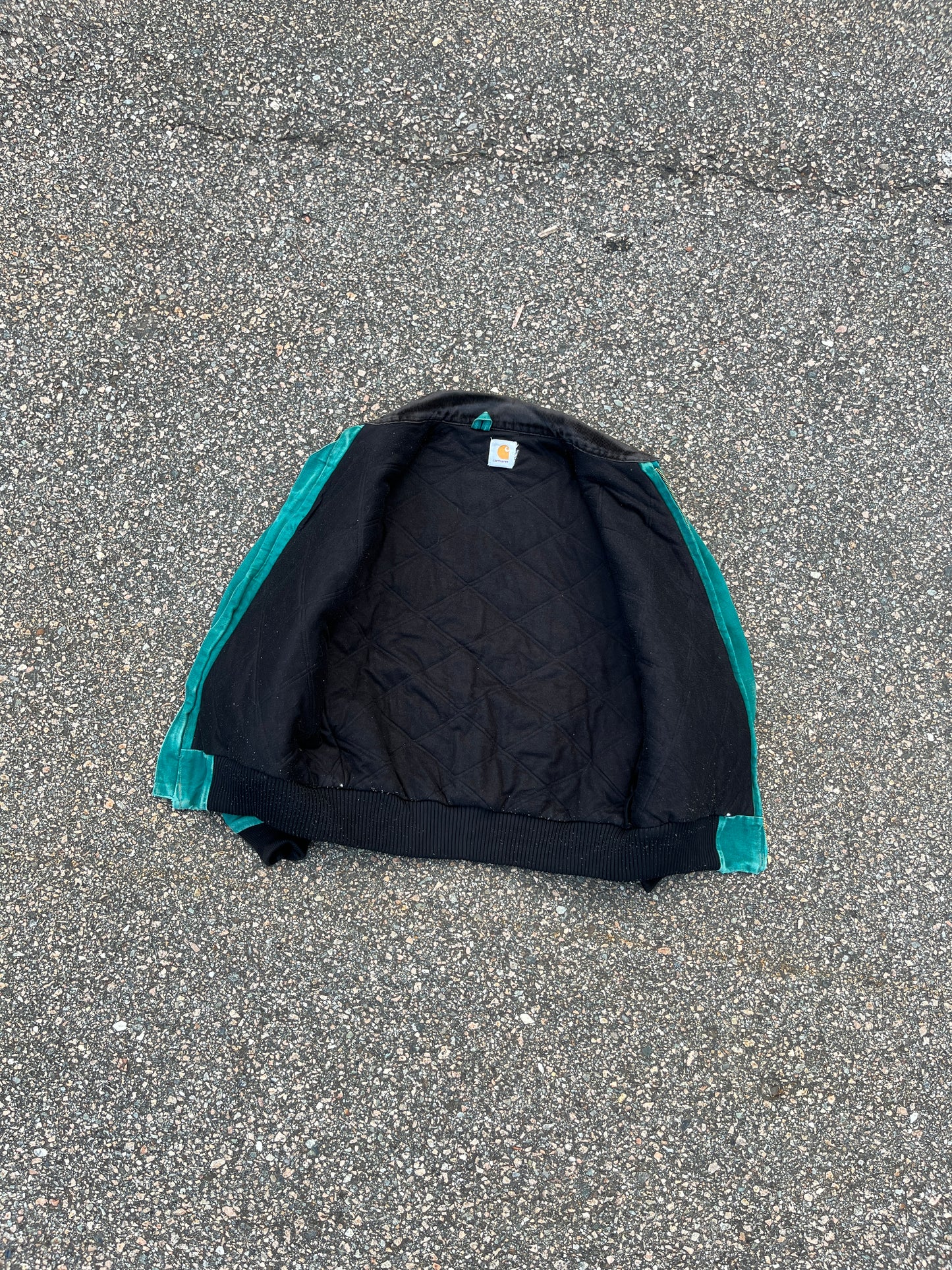 褪色水绿色 Carhartt Santa Fe 夹克 - 中号