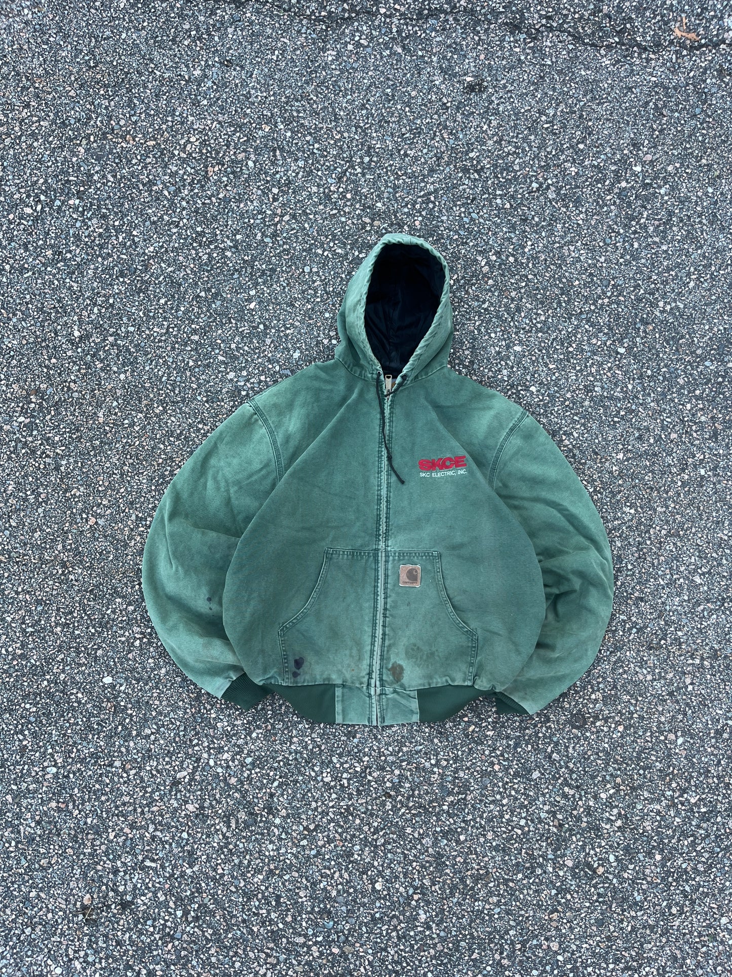 Faded Aspen Green Carhartt Active Jacket - XL