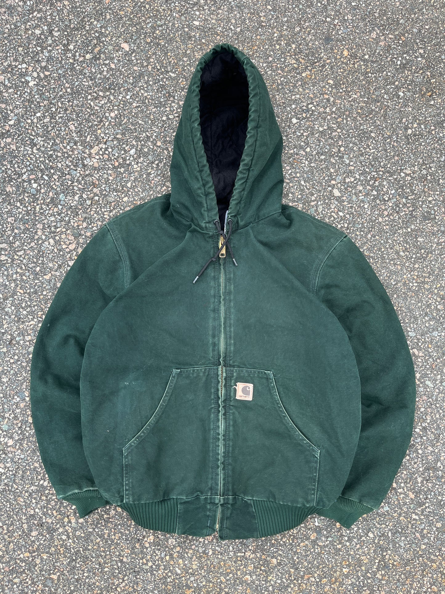 Faded Spruce Green Carhartt Active Jacket - Small
