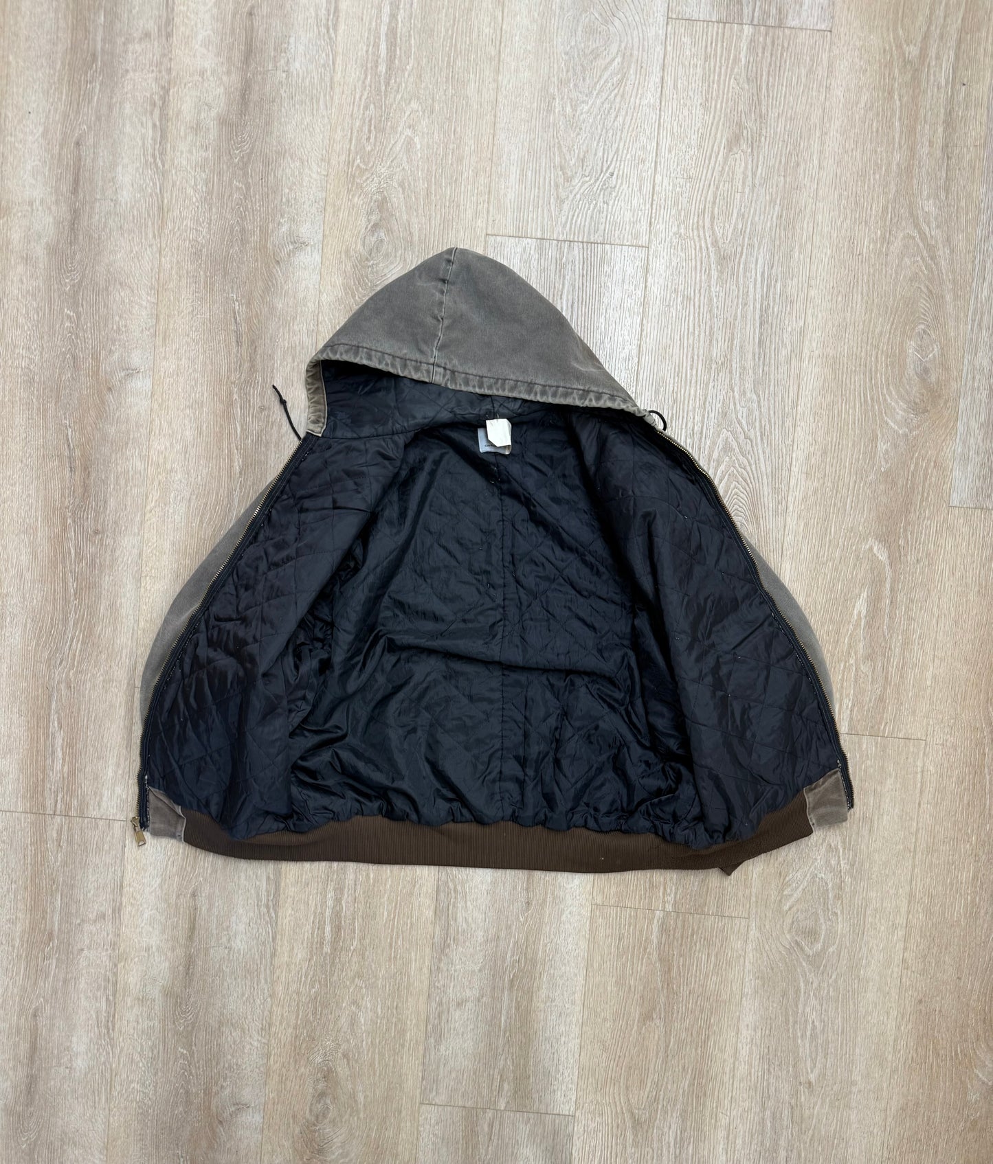 Faded Chestnut Brown Carhartt Active Jacket - Large