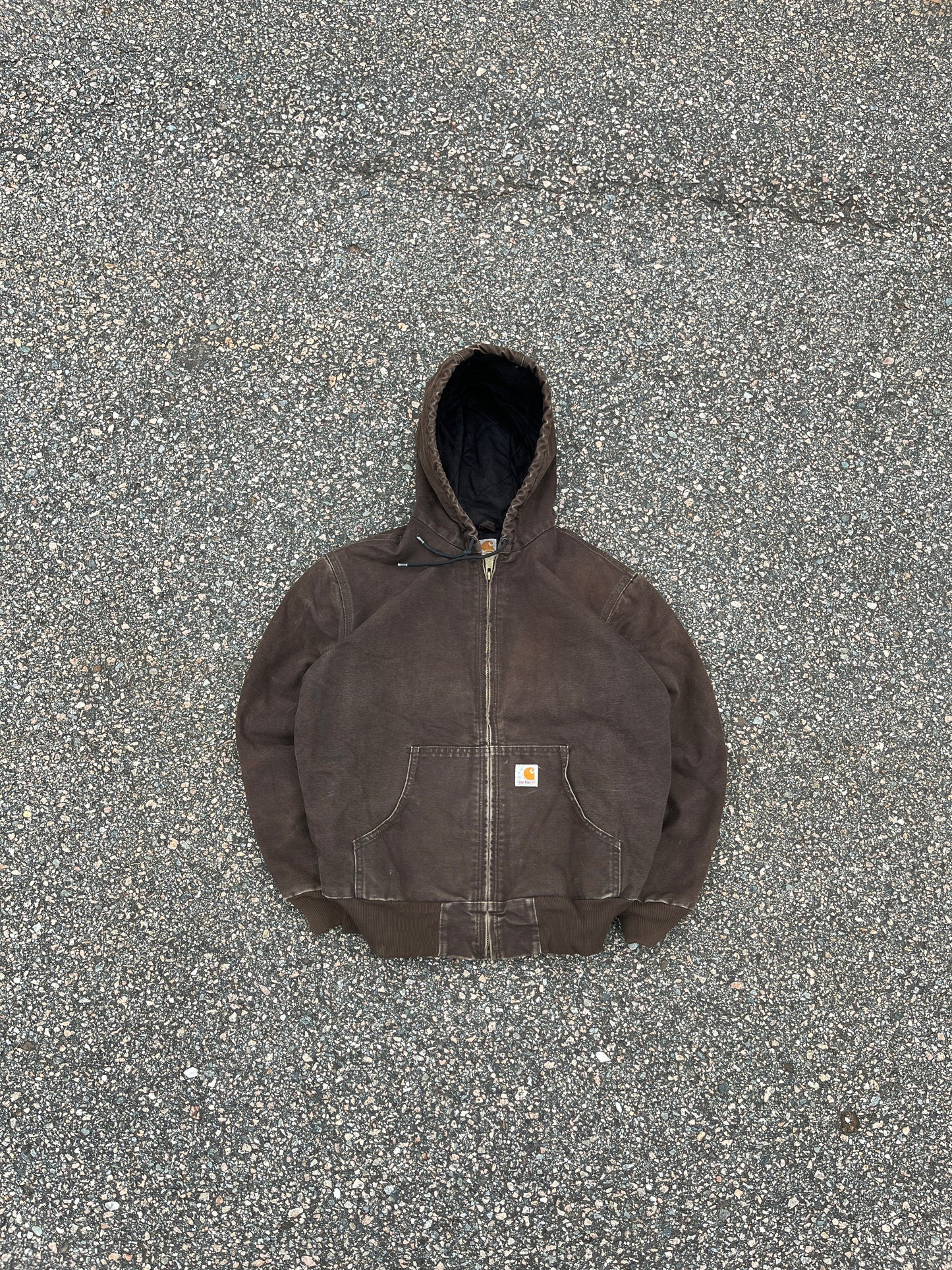 Faded Brown Carhartt Active Jacket - Small