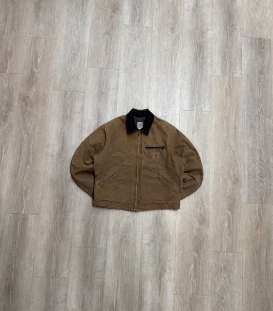 Faded Brown Carhartt Detroit Jacket - Large