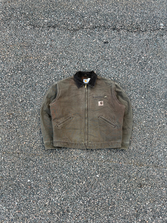 褪色栗棕色 Carhartt Detroit 夹克 - Boxy ML