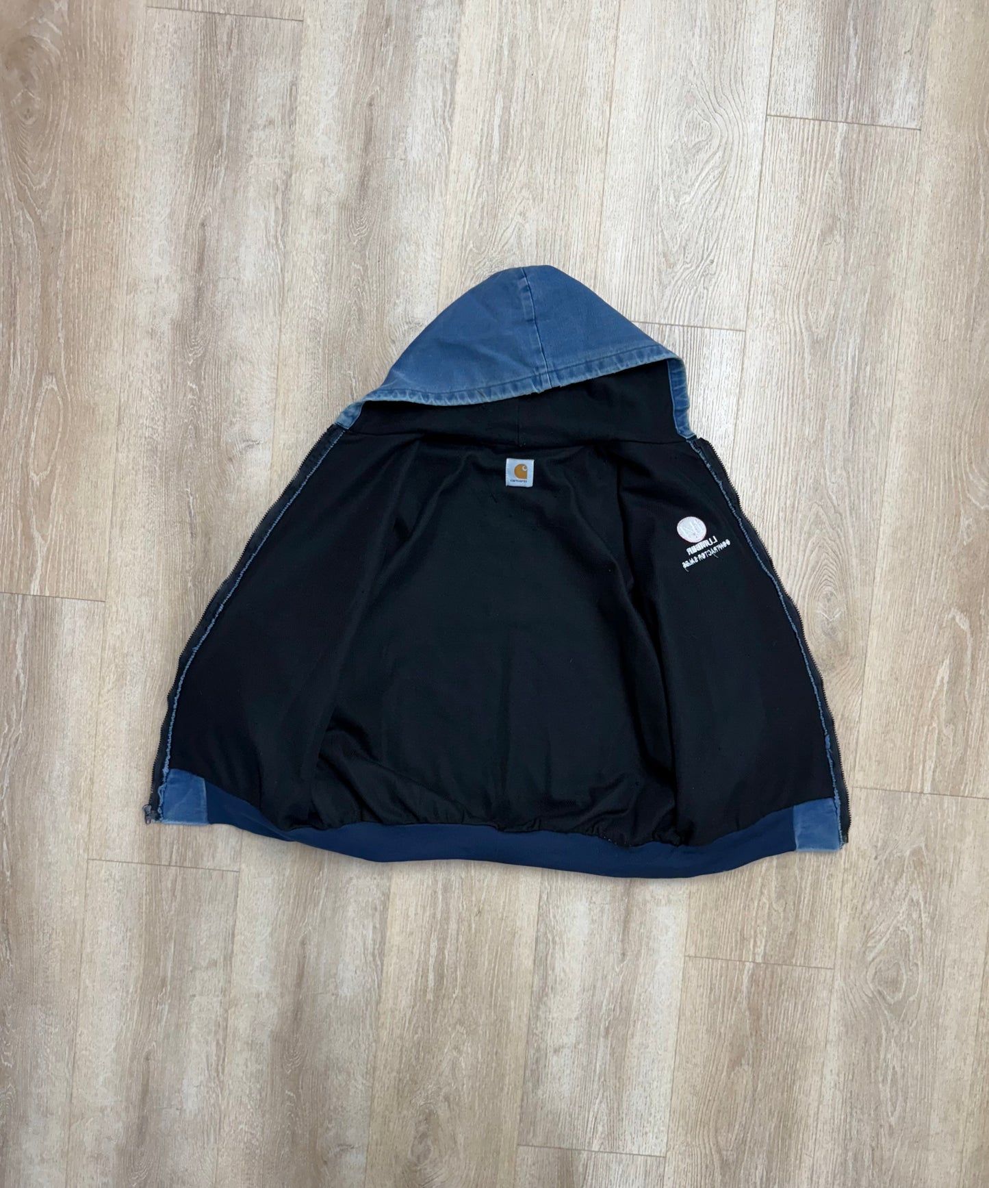 Faded Navy Carhartt Active Jacket - Boxy XL