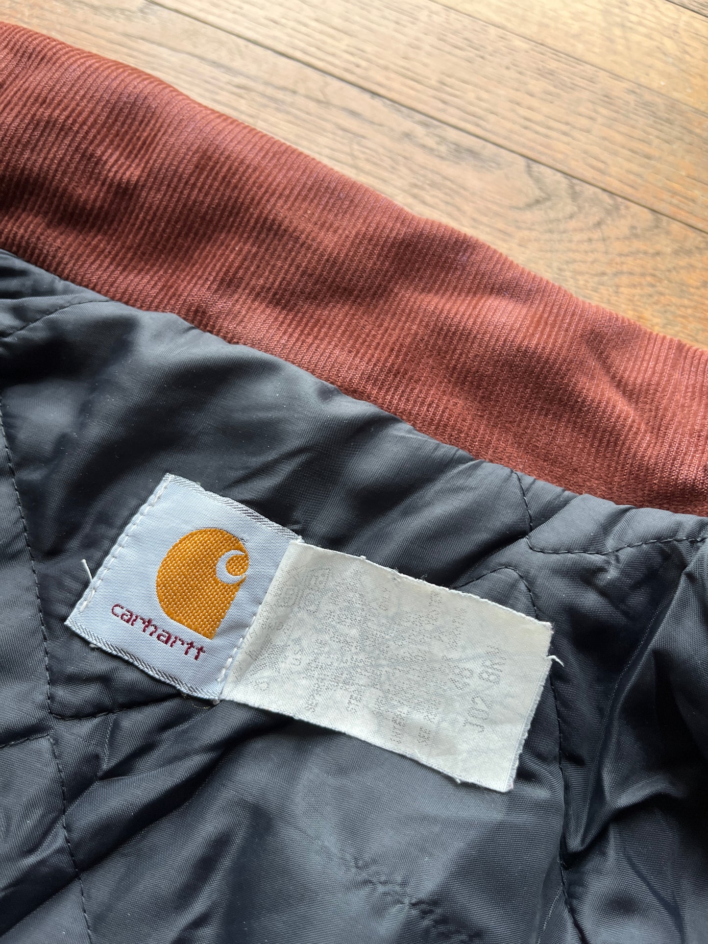 Faded Brown Carhartt Arctic Jacket - Boxy M-L