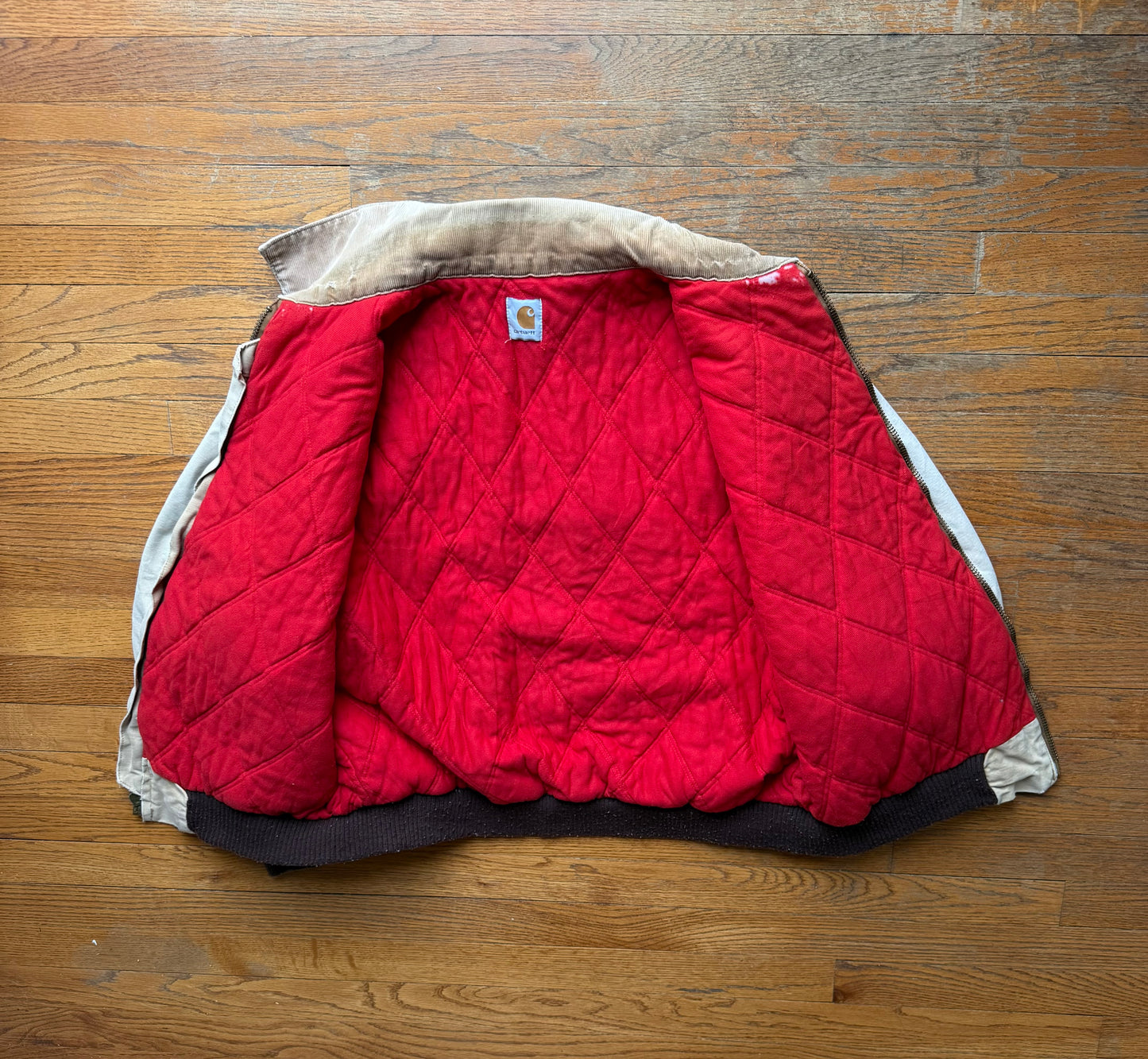 Faded Tan Carhartt Santa Fe Jacket - XL