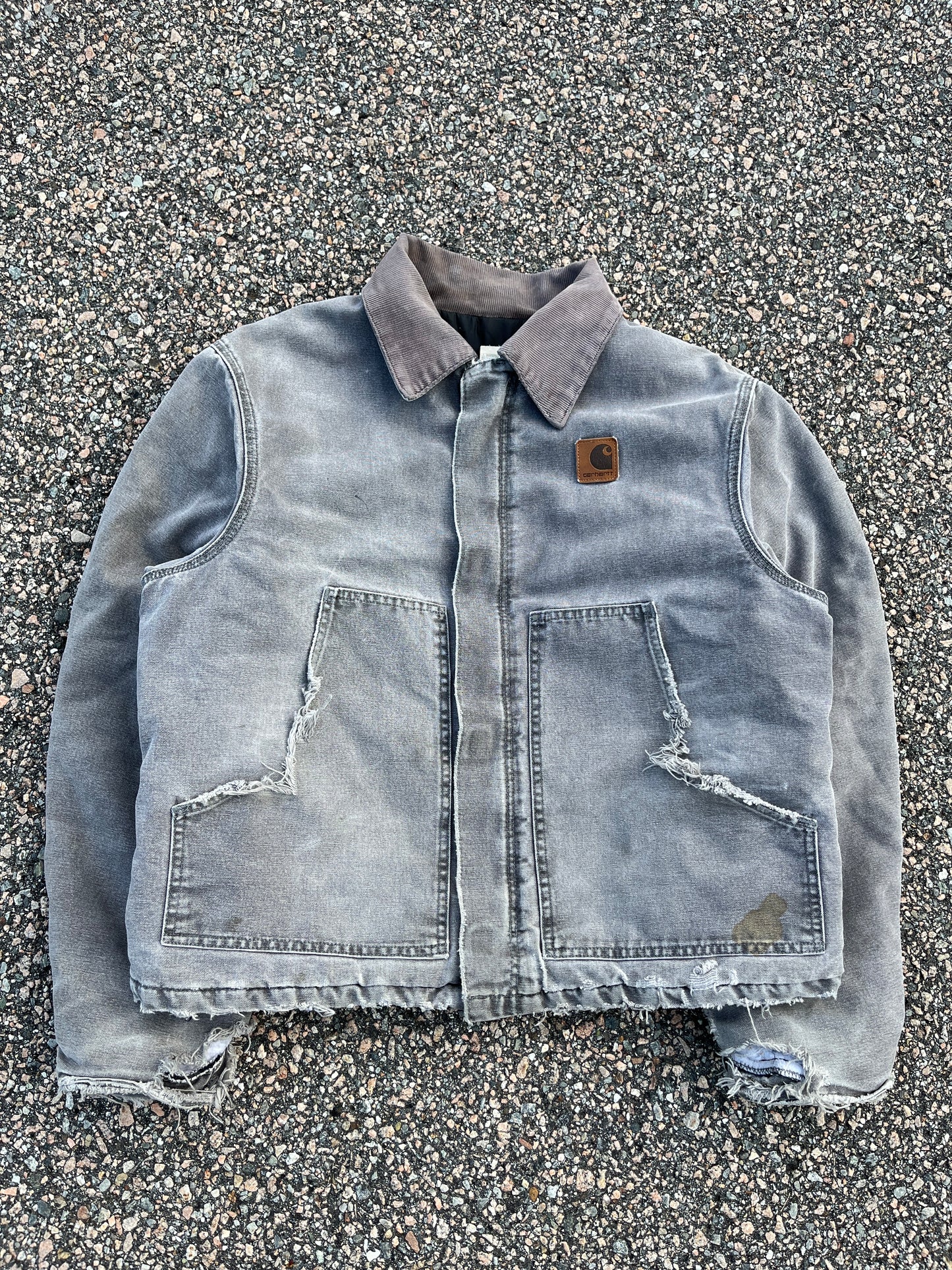 褪色水泥灰色 Carhartt 北极夹克 - 中号