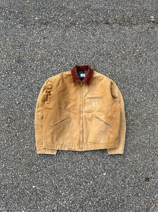 Faded Brown Carhartt Detroit Jacket - Boxy Large