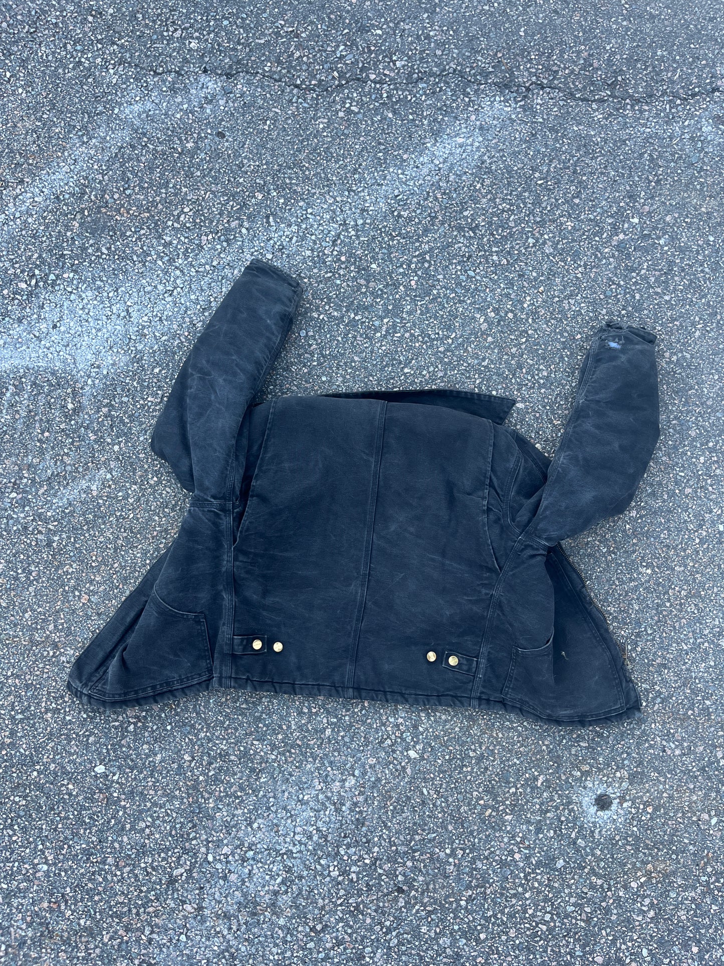 Faded Black Carhartt Arctic Jacket - Fits S-M