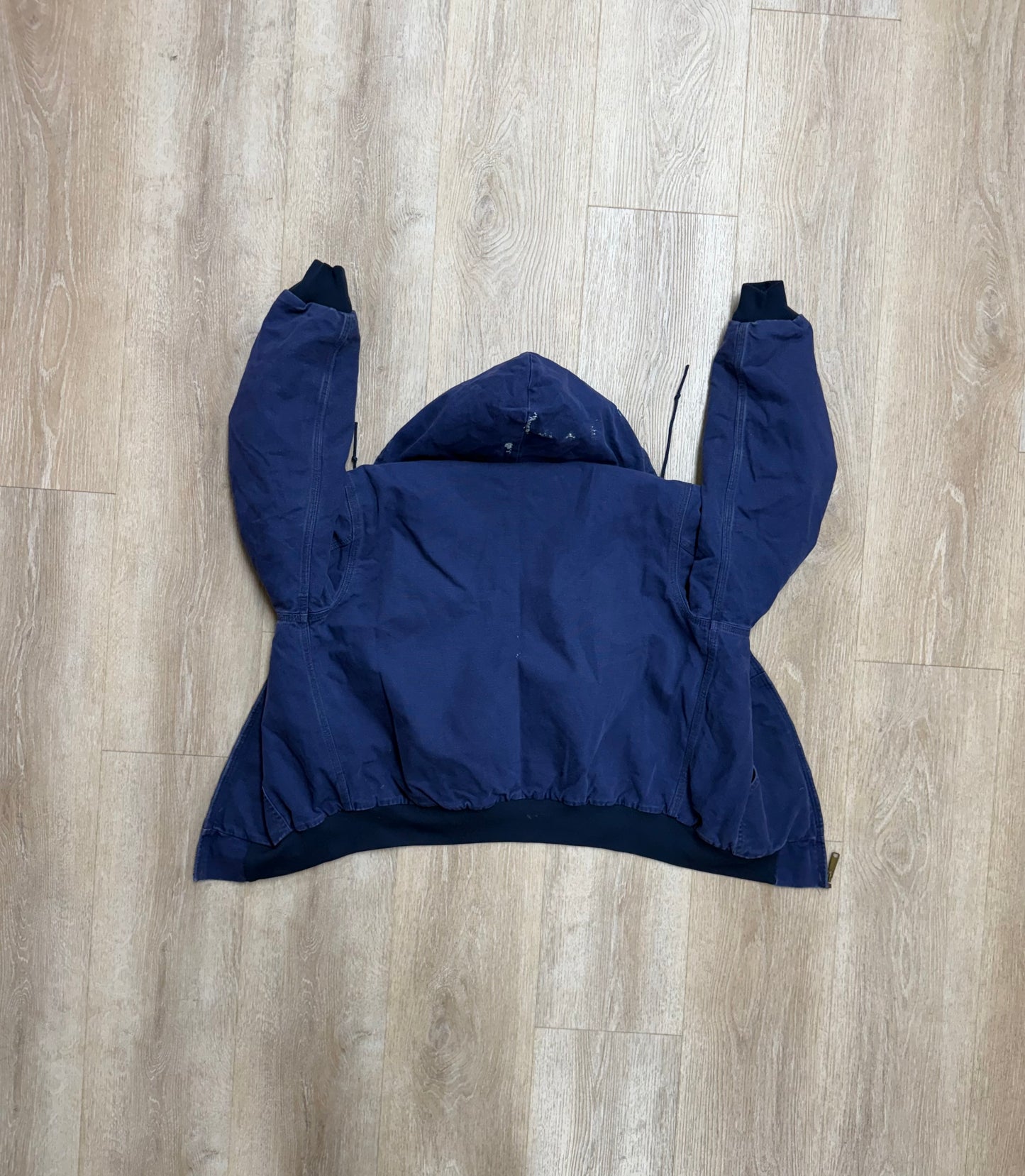 Faded Blue Carhartt Active Jacket - Medium