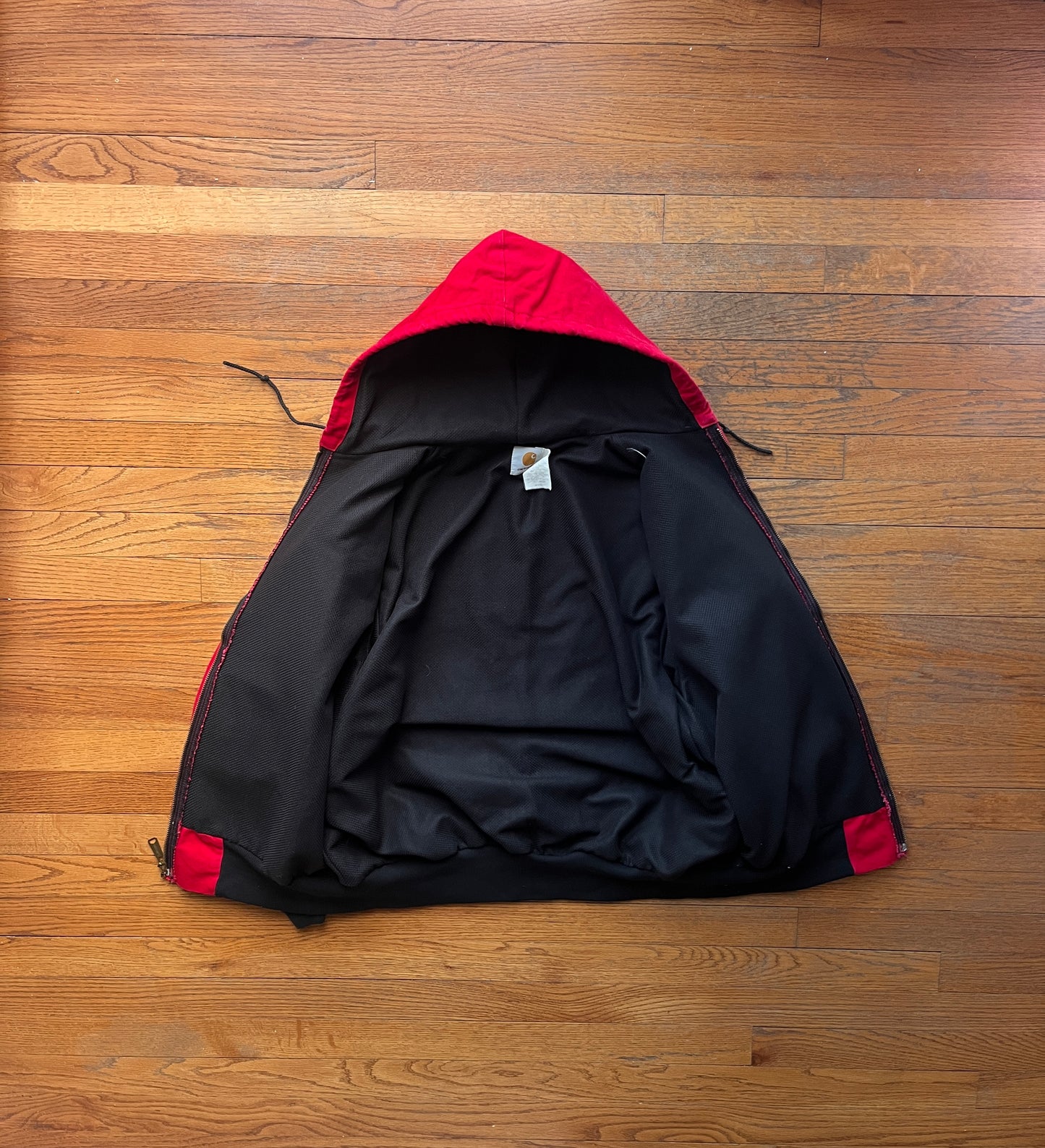 Faded Strawberry Red Carhartt Active Jacket - Large