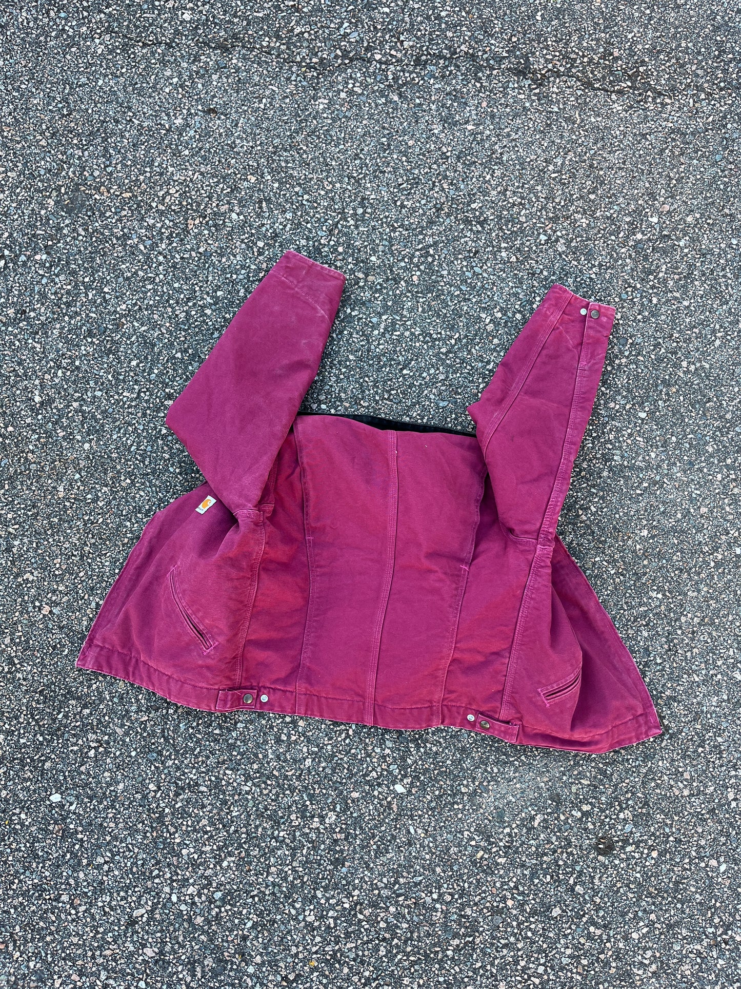 Faded Raspberry Carhartt Detroit Jacket - Small