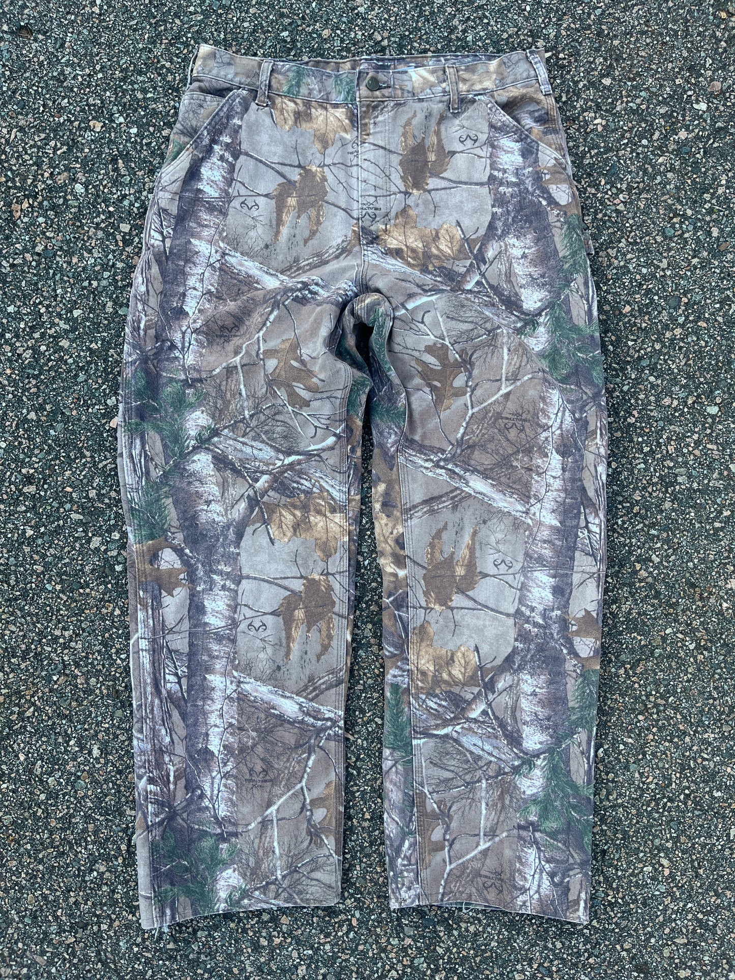 Faded Realtree Carhartt Carpenter Pants - 34 x 29.5