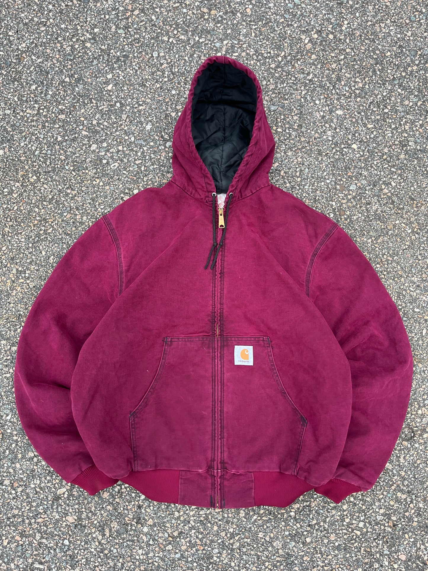 Faded Ruby Carhartt Active Jacket - Large