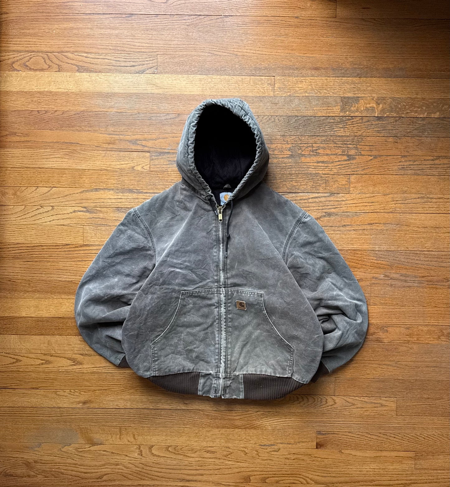 Faded Chestnut Brown Carhartt Active Jacket - Large