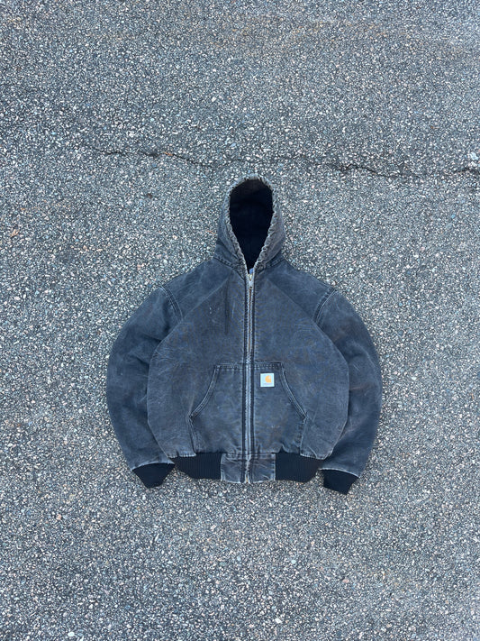 Faded Black Carhartt Active Jacket - Boxy L-XL