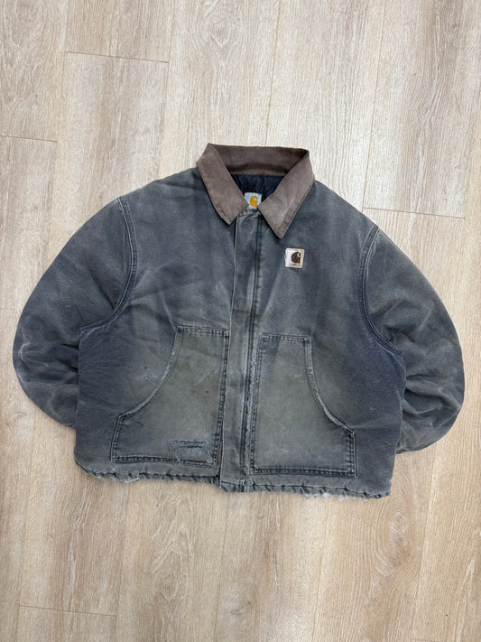 Faded Petrol Blue Carhartt Arctic Jacket - 2XL