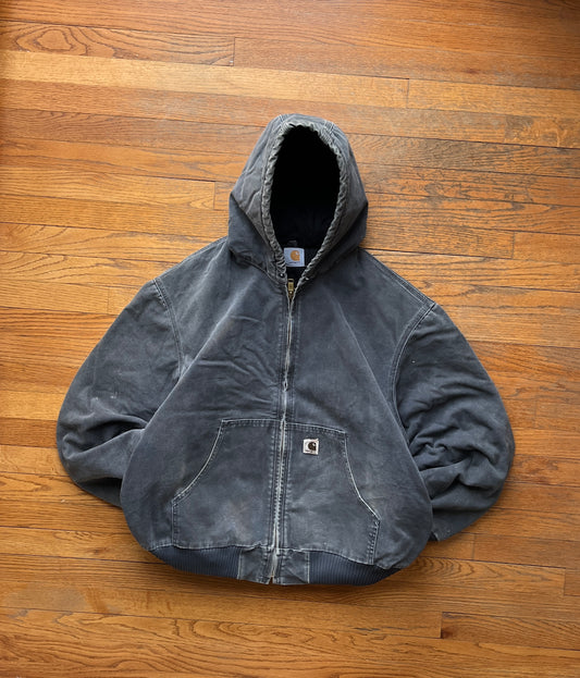 Faded Petrol Blue Carhartt Active Jacket - 2XL