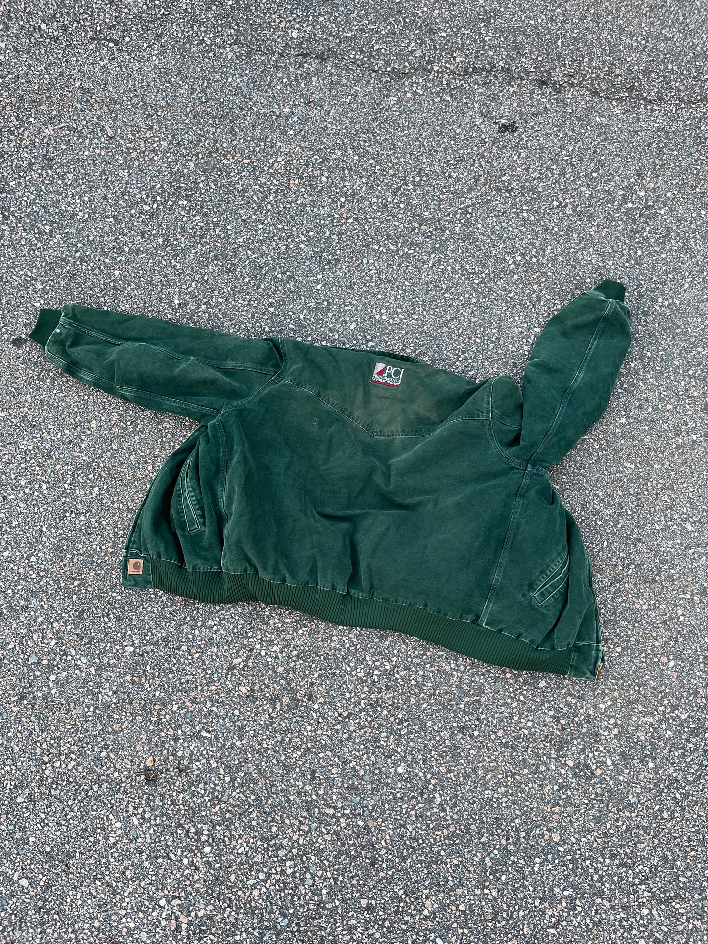 Faded Spruce Green Carhartt Santa Fe Jacket - XL