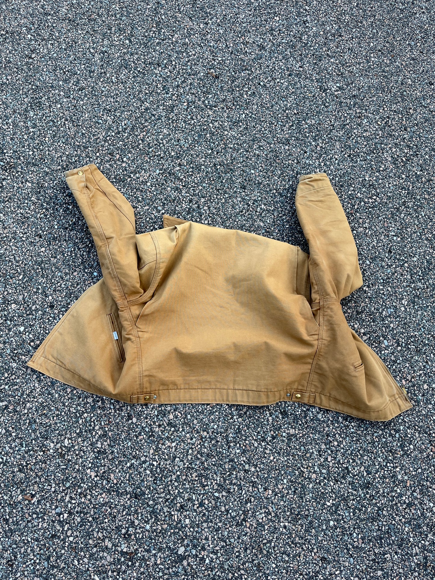80’s Faded Tan Carhartt Detroit Jacket - Boxy Large
