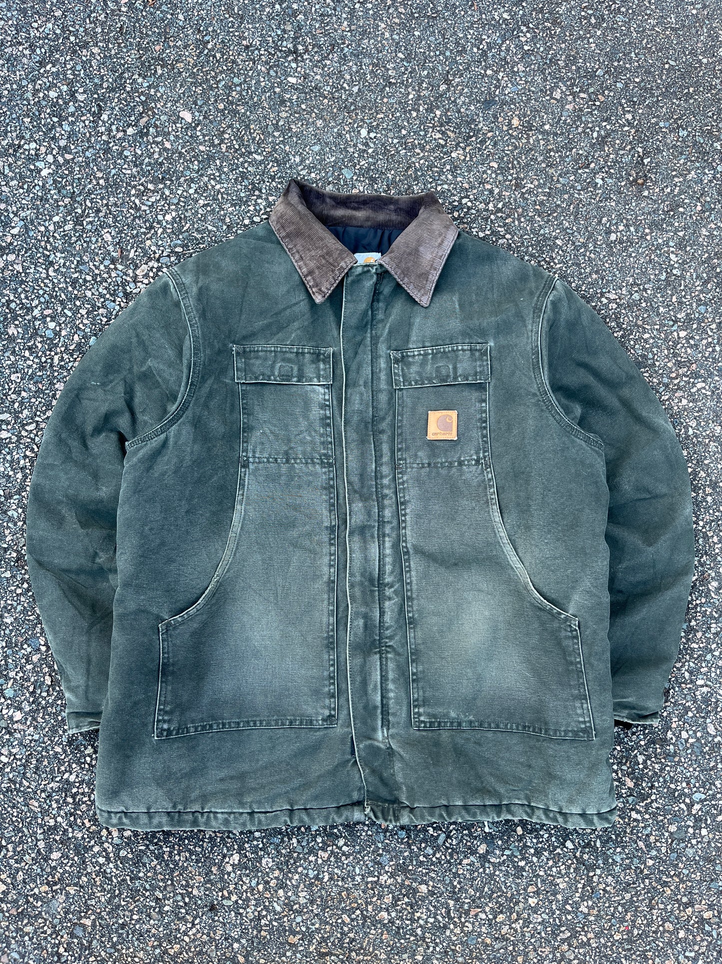 Faded Olive Green Carhartt Arctic Style Jacket - XL