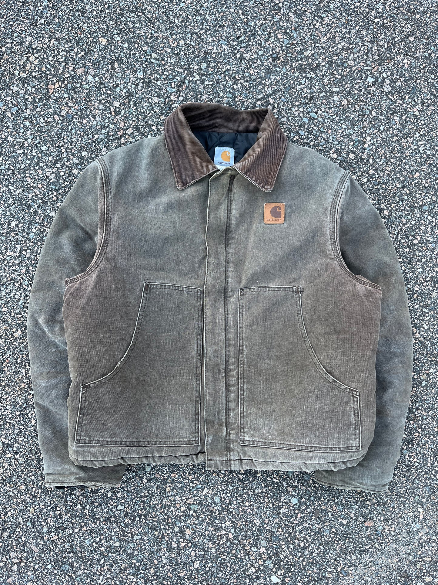 Faded Chestnut Brown Carhartt Arctic Jacket - Medium