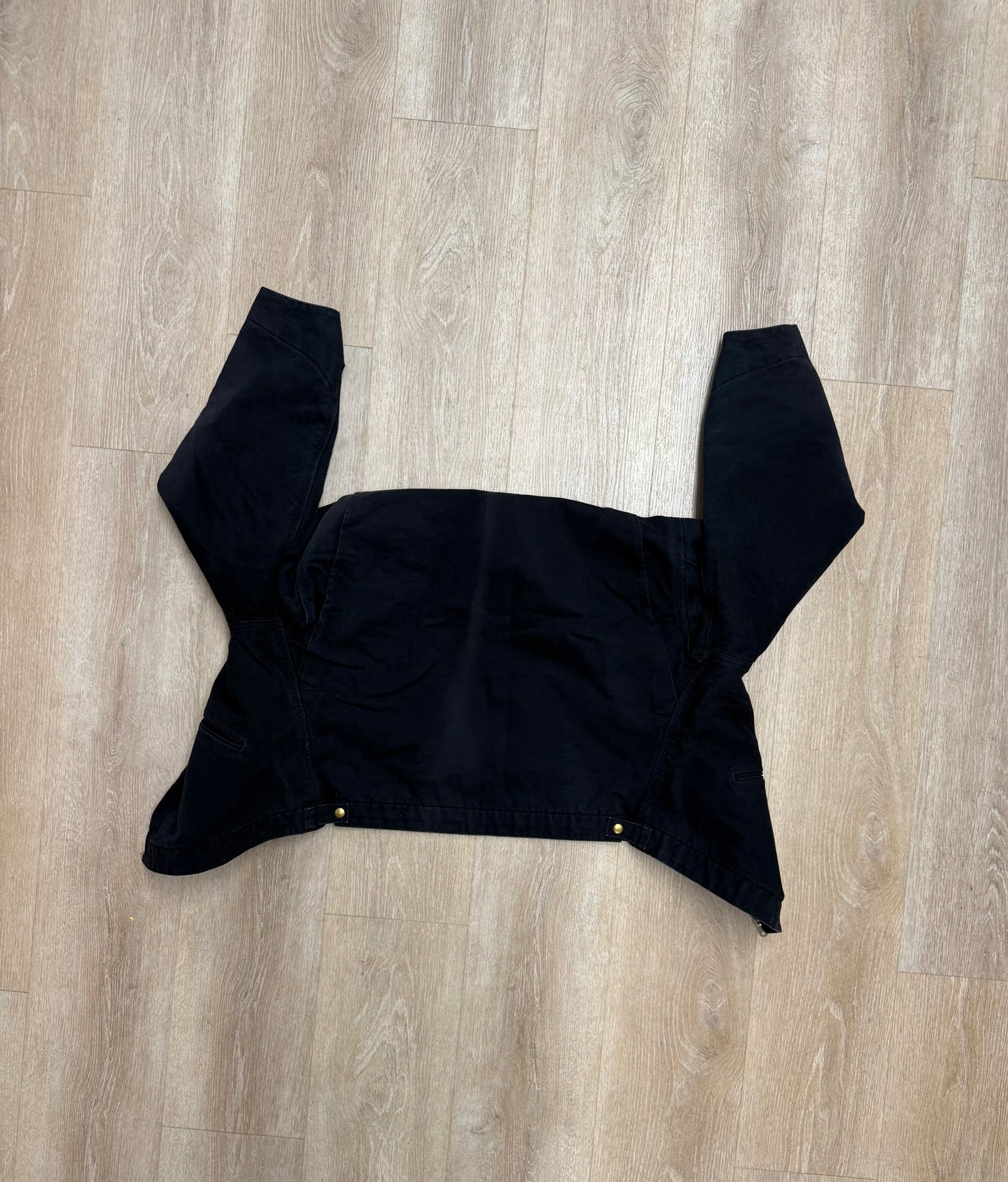 Faded Black Carhartt Detroit Jacket - XL