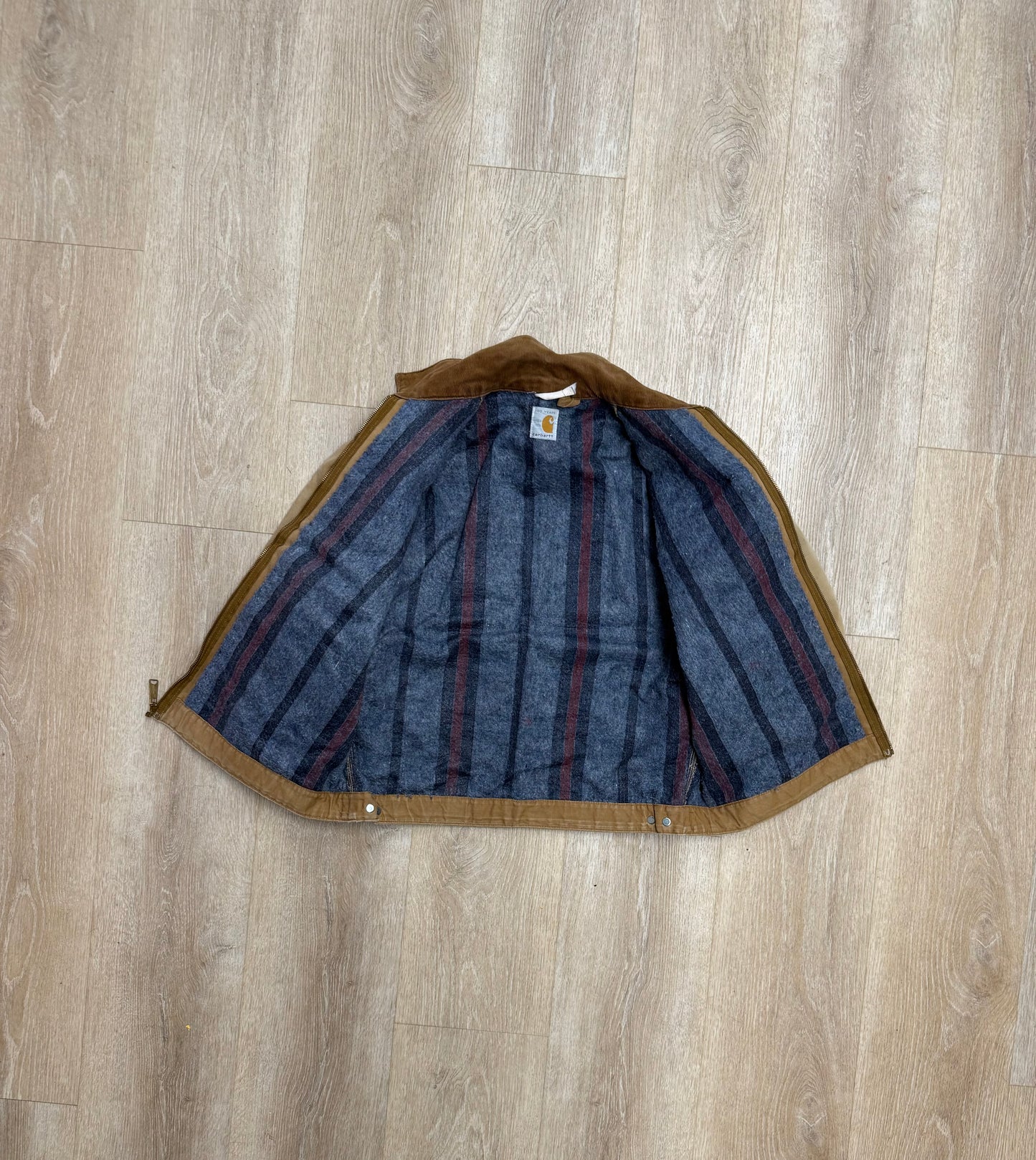 100 Year Anniversary Faded Brown Carhartt Detroit Jacket - Boxy Large