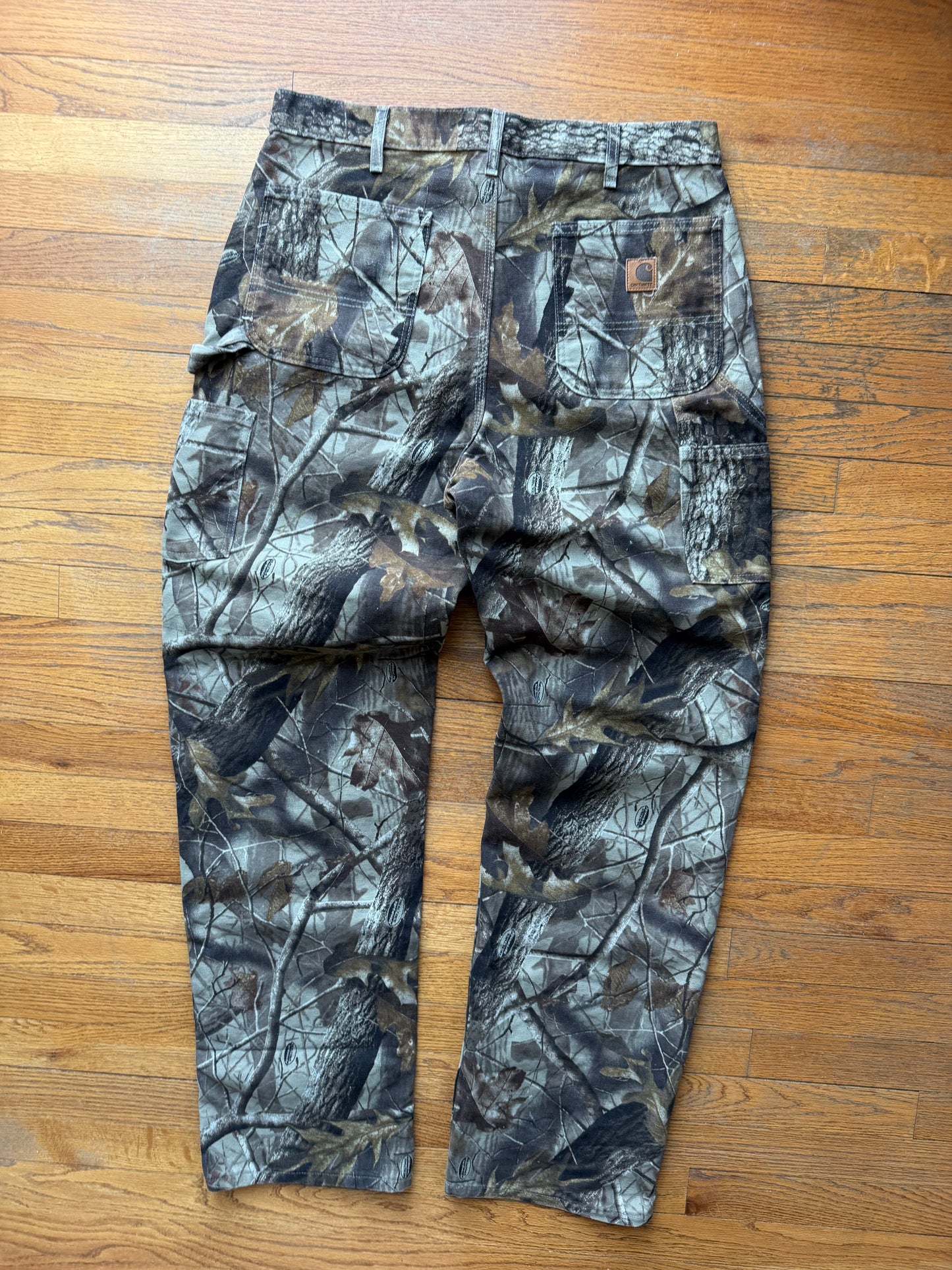 Faded Realtree Carhartt Carpenter Pants - 36 x 34.5