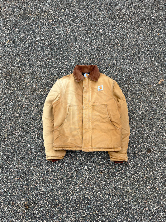 褪色棕色 Carhartt 北极夹克 - 小码