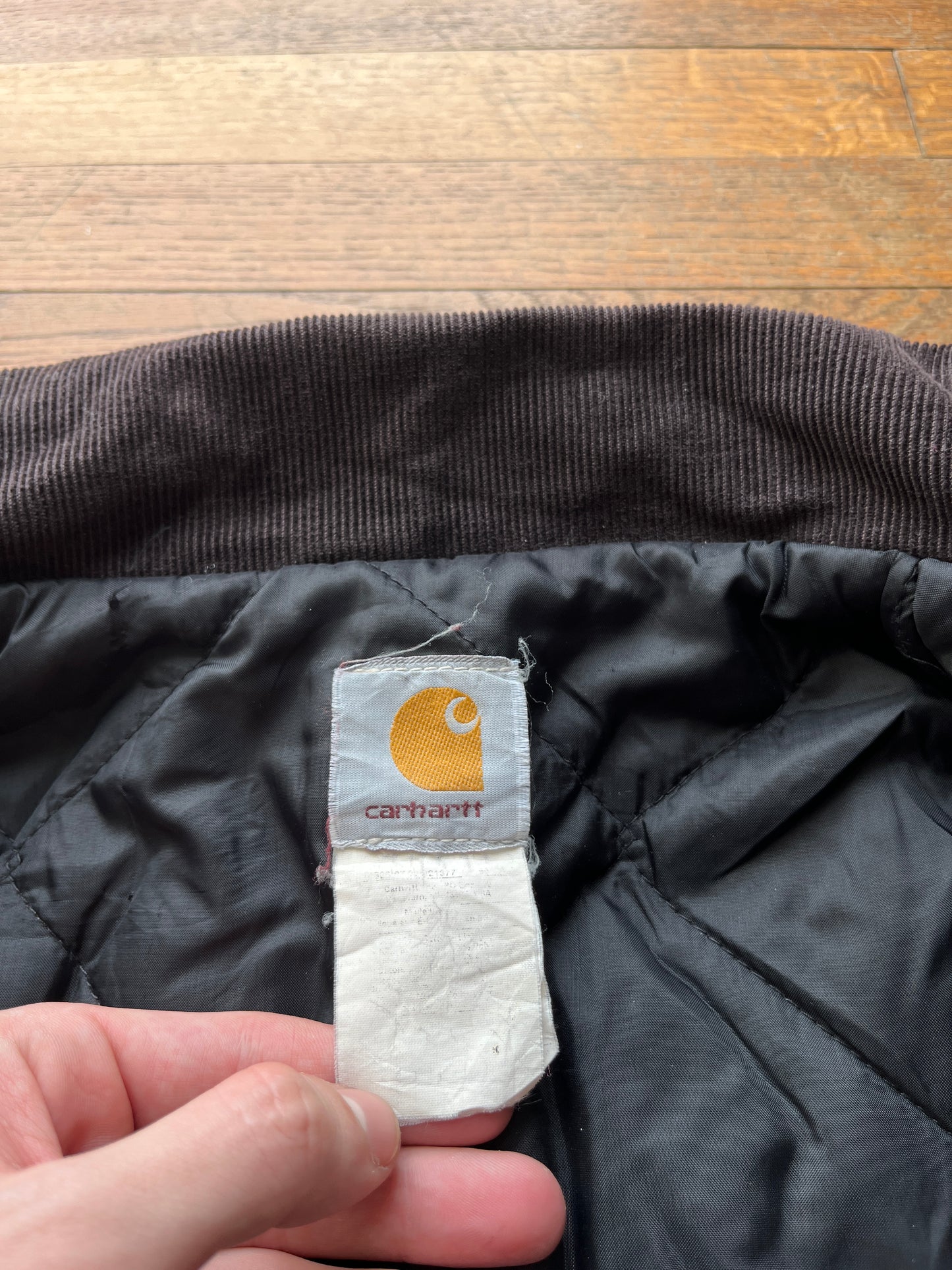 Faded Black Carhartt Arctic Jacket - Boxy Medium