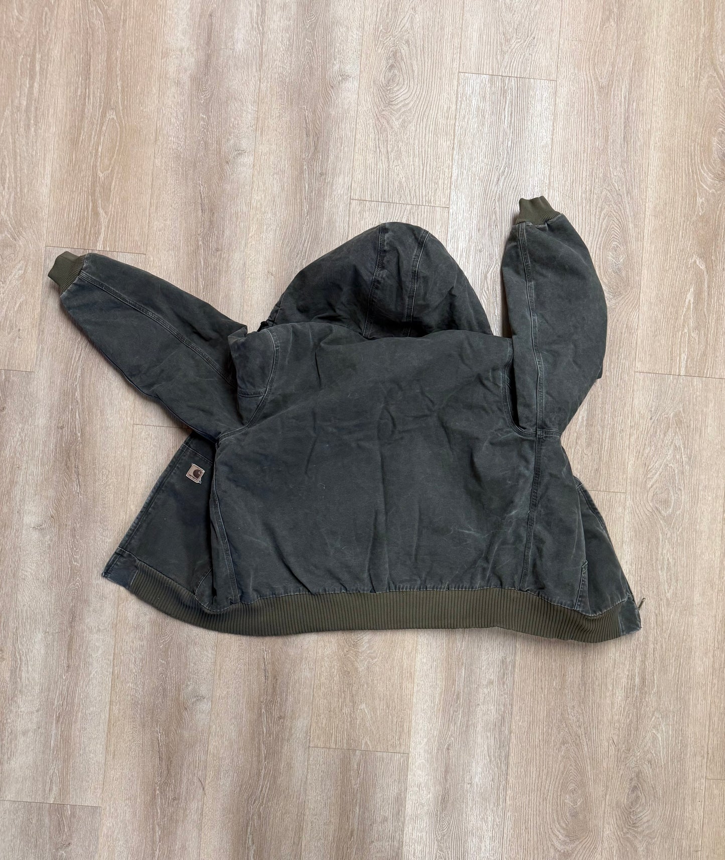Faded Olive Green Carhartt Active Jacket - XL