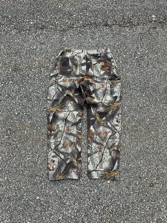 褪色 Realtree Carhartt 木匠裤 - 34 x 31.5