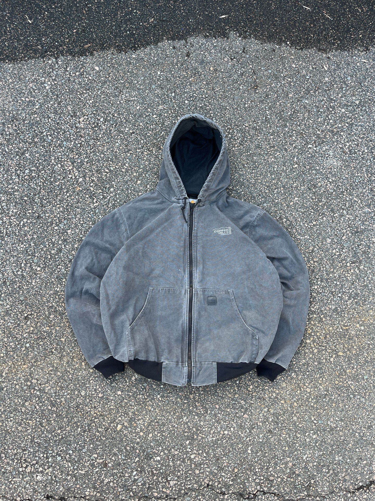 Faded Gravel Grey Carhartt Active Jacket - XL