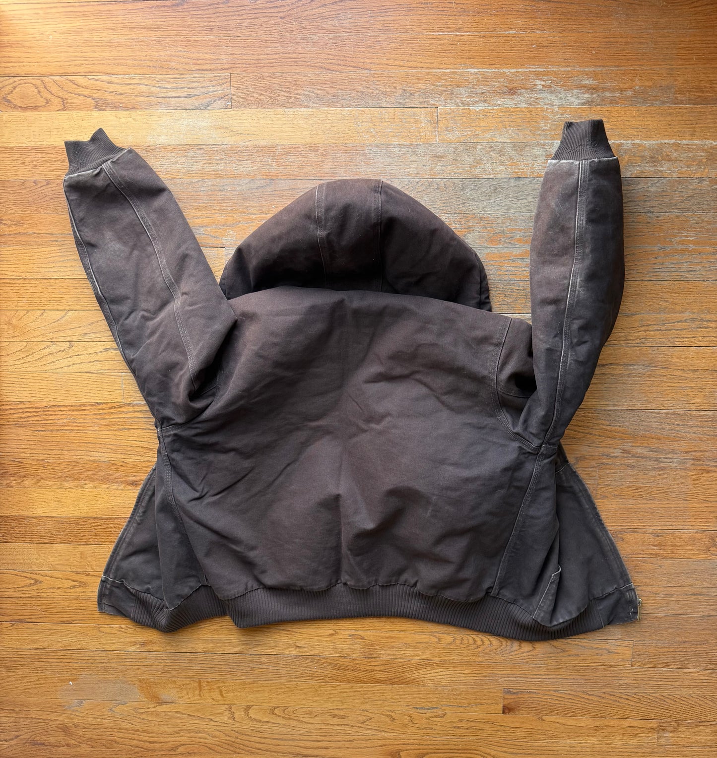 Faded Brown Carhartt Active Jacket - Large