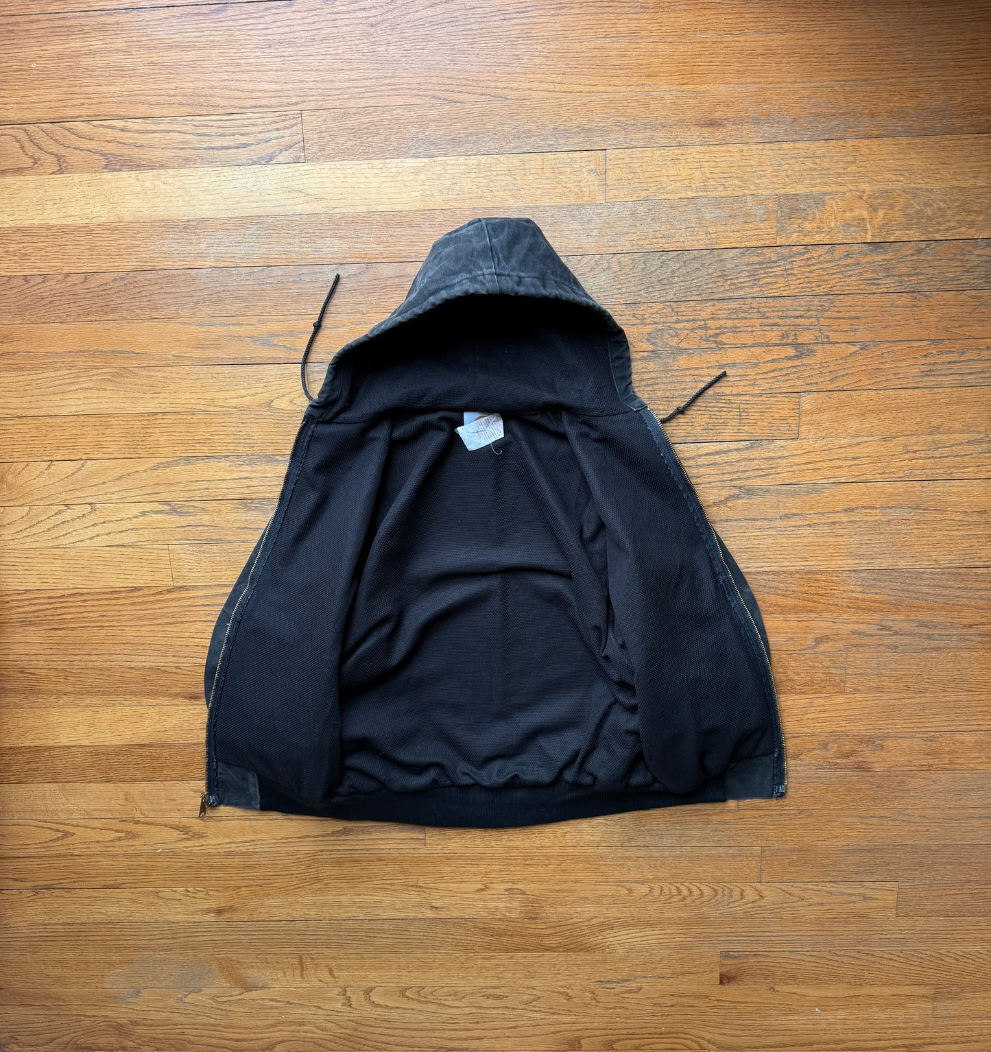 Faded Black Carhartt Active Jacket - Small