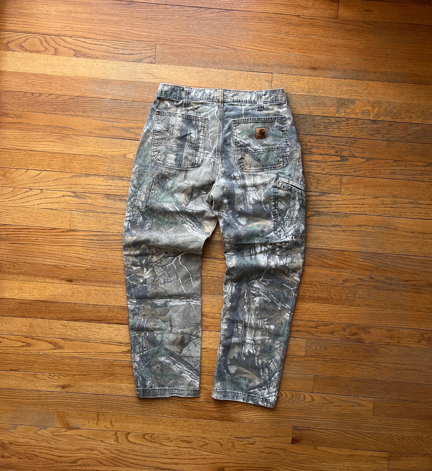 Faded Realtree Carhartt Carpenter Pants - 30 x 29