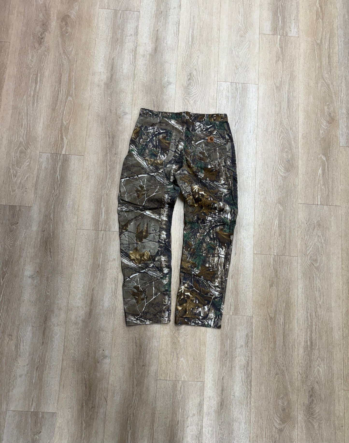 Faded Realtree Carhartt Carpenter Pants - 36 x 32