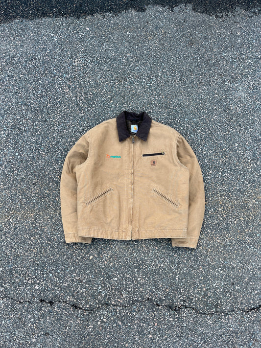 Faded Brown Carhartt Detroit Jacket - Large