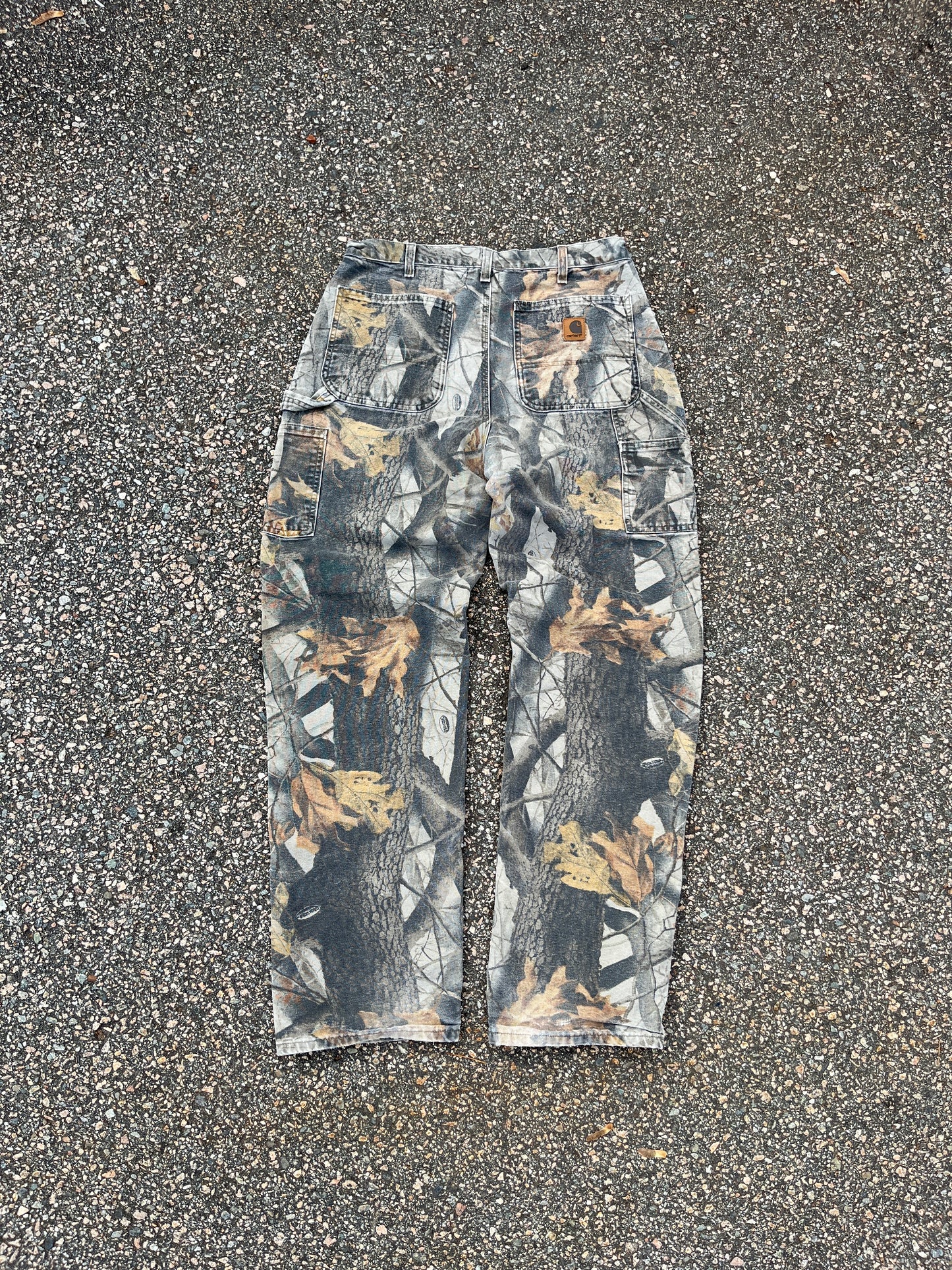 褪色 Realtree Carhartt 木匠裤 - 33 x 33