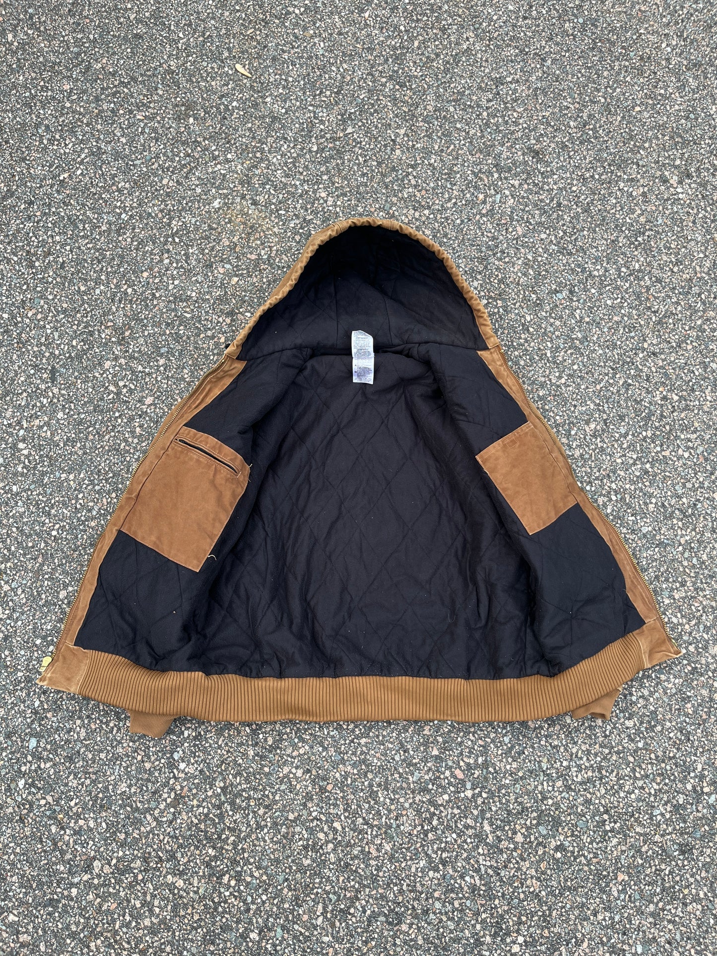 Faded Brown Carhartt Jacket - Large