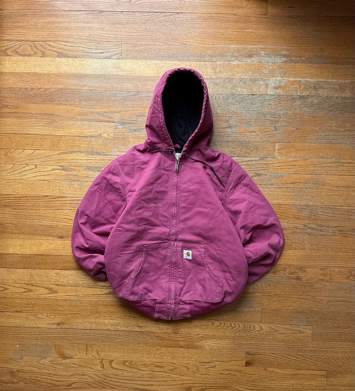 Faded Pink Carhartt Active Jacket - Medium