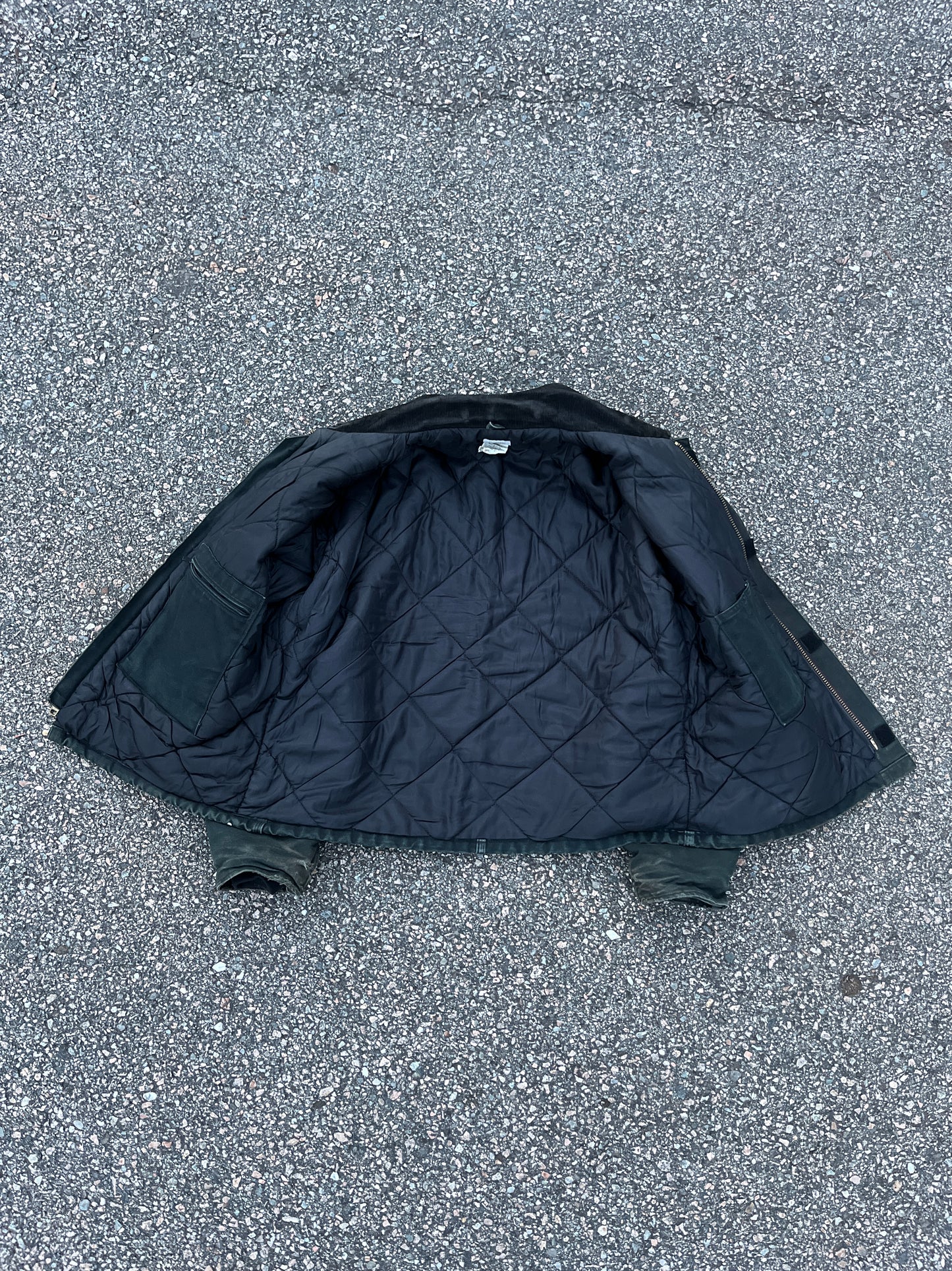 Faded Black Carhartt Arctic Jacket - Large