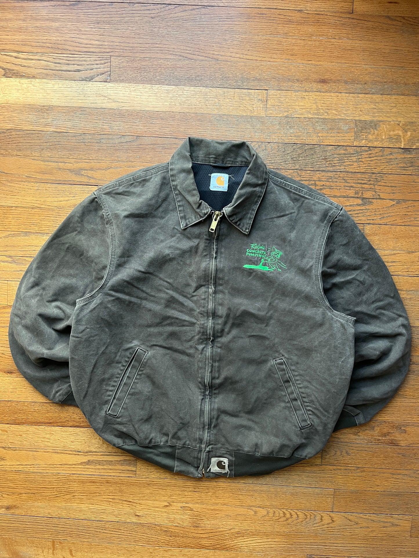 Lightweight Faded Timber Brown Carhartt Santa Fe Jacket - Fits L-XL