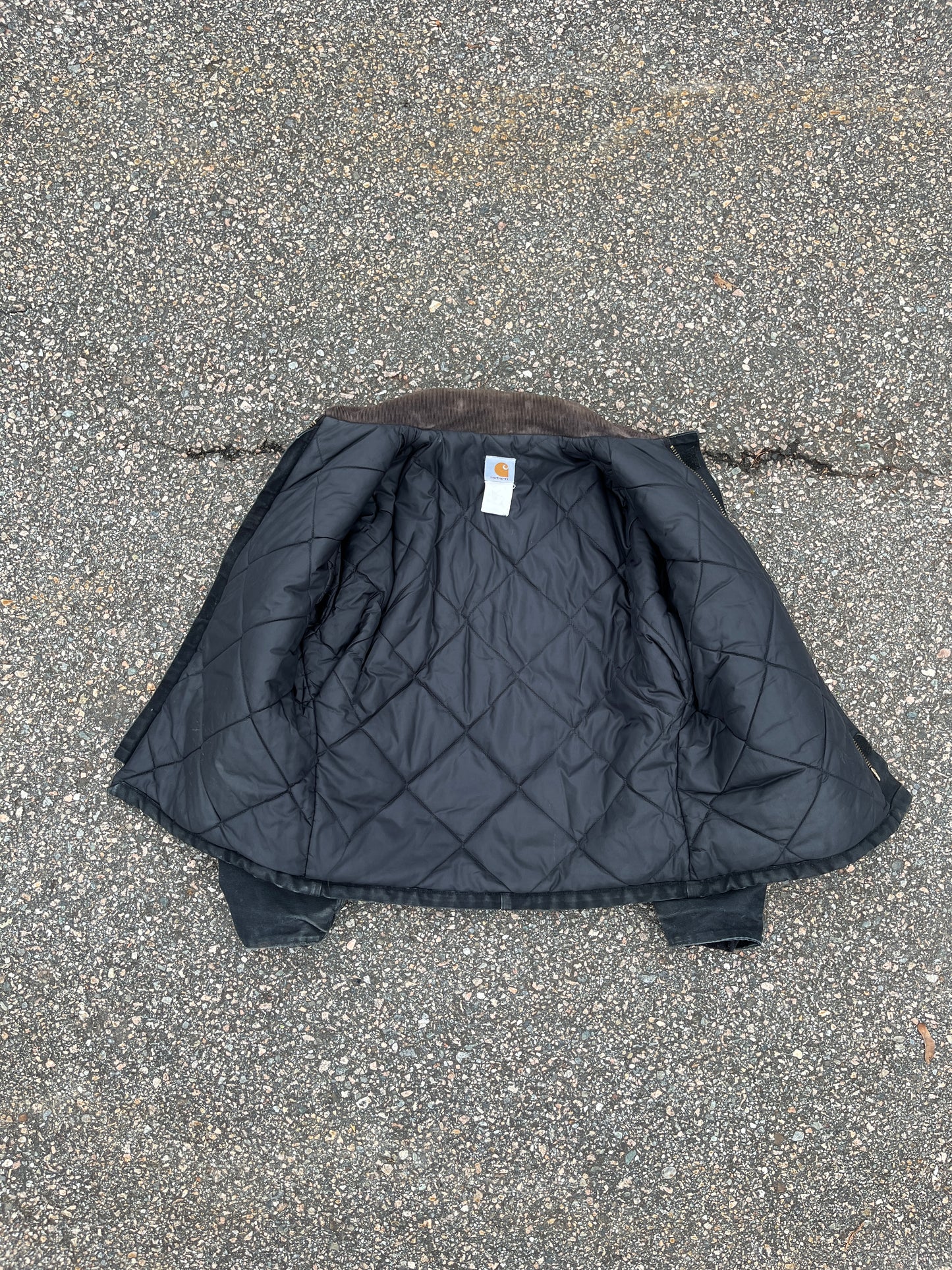 Faded Black Carhartt Arctic Jacket - Medium