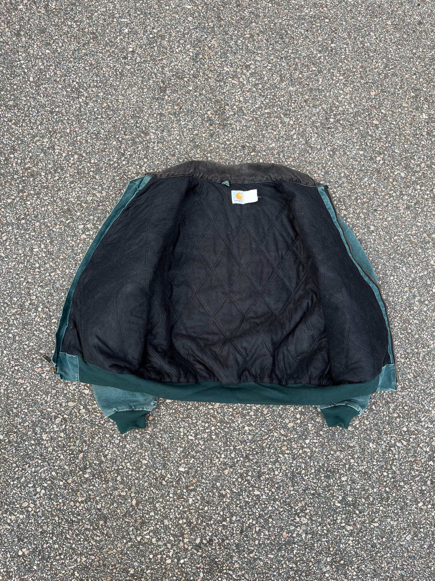 褪色猎人绿色 Carhartt Santa Fe 夹克 - Boxy XL