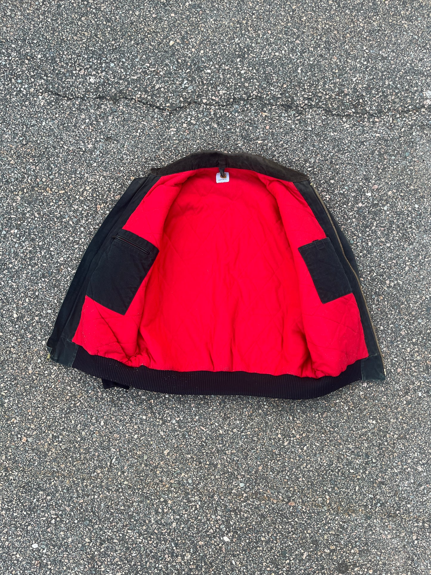 Faded Black Carhartt Santa Fe Jacket - XL Tall