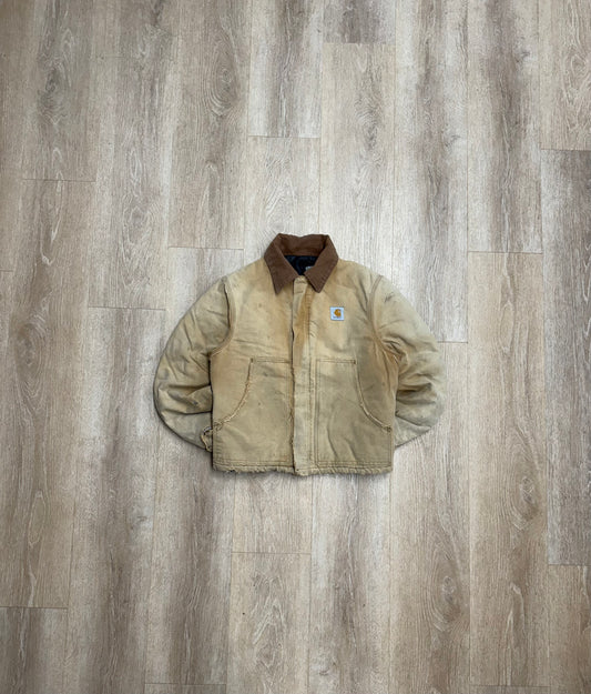 Faded Brown Carhartt Arctic Jacket - Medium