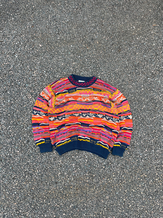 ヴィンテージ Coogi 3D ニット コットン セーター - S